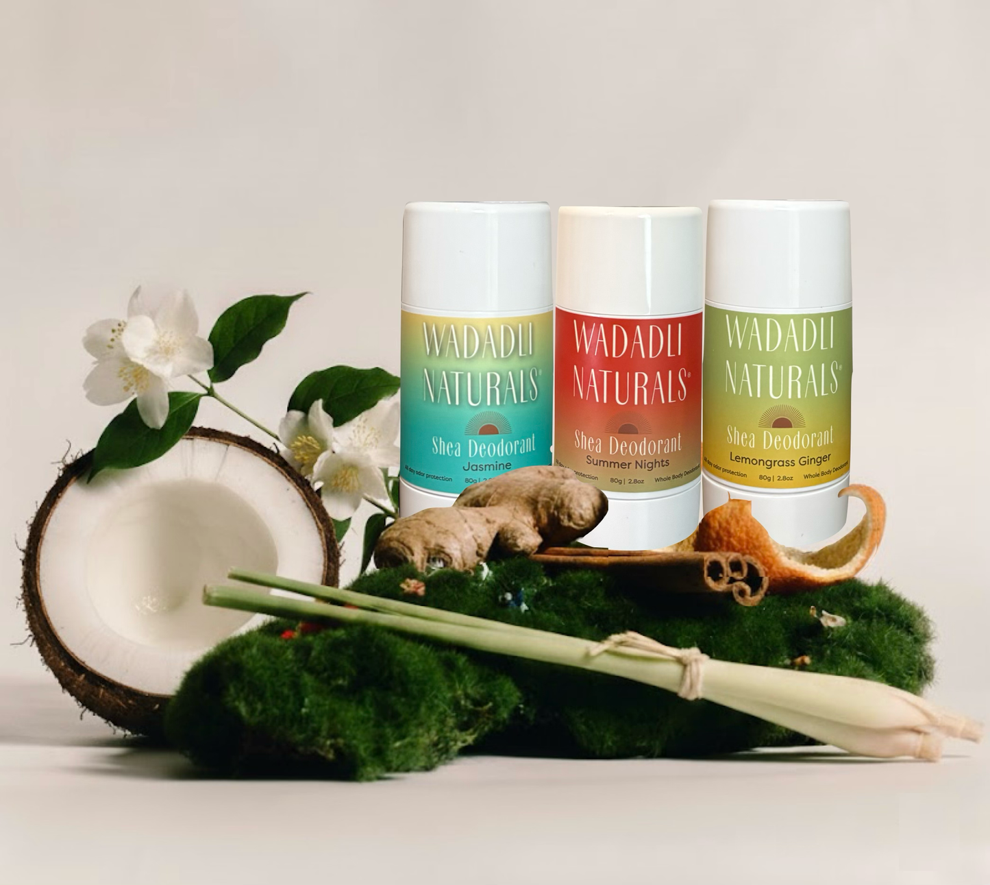 Travel Natural Shea Deodorant